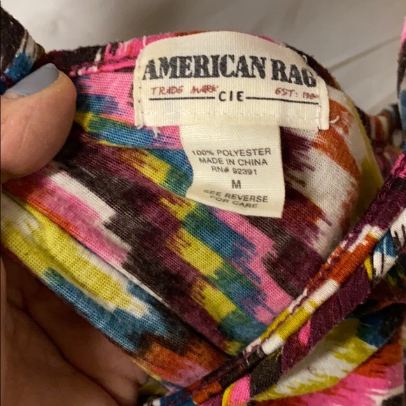 Multicolored American Rag top - Picture 2 of 3
